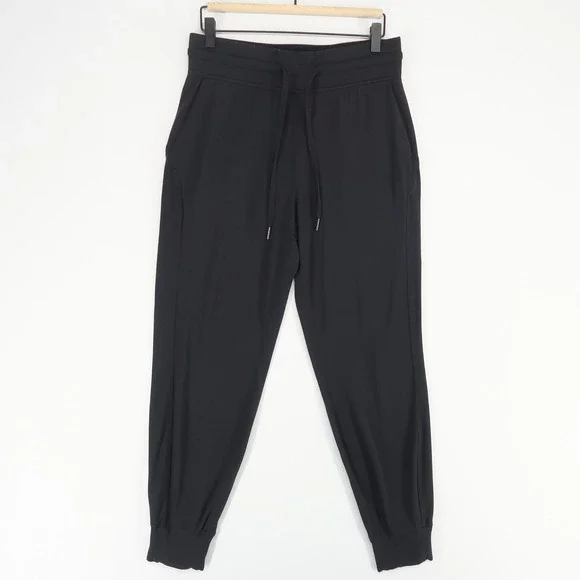 Lululemon Ready To Rulu Jogger Womens 8 Black High Rise Athletic Pockets - Picture 1 of 10